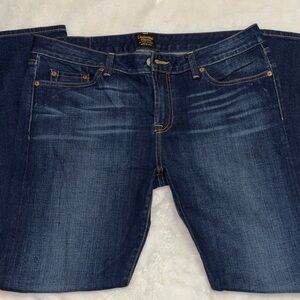 Civilianaire  Men’s Dark Indigo Relaxed Jeans